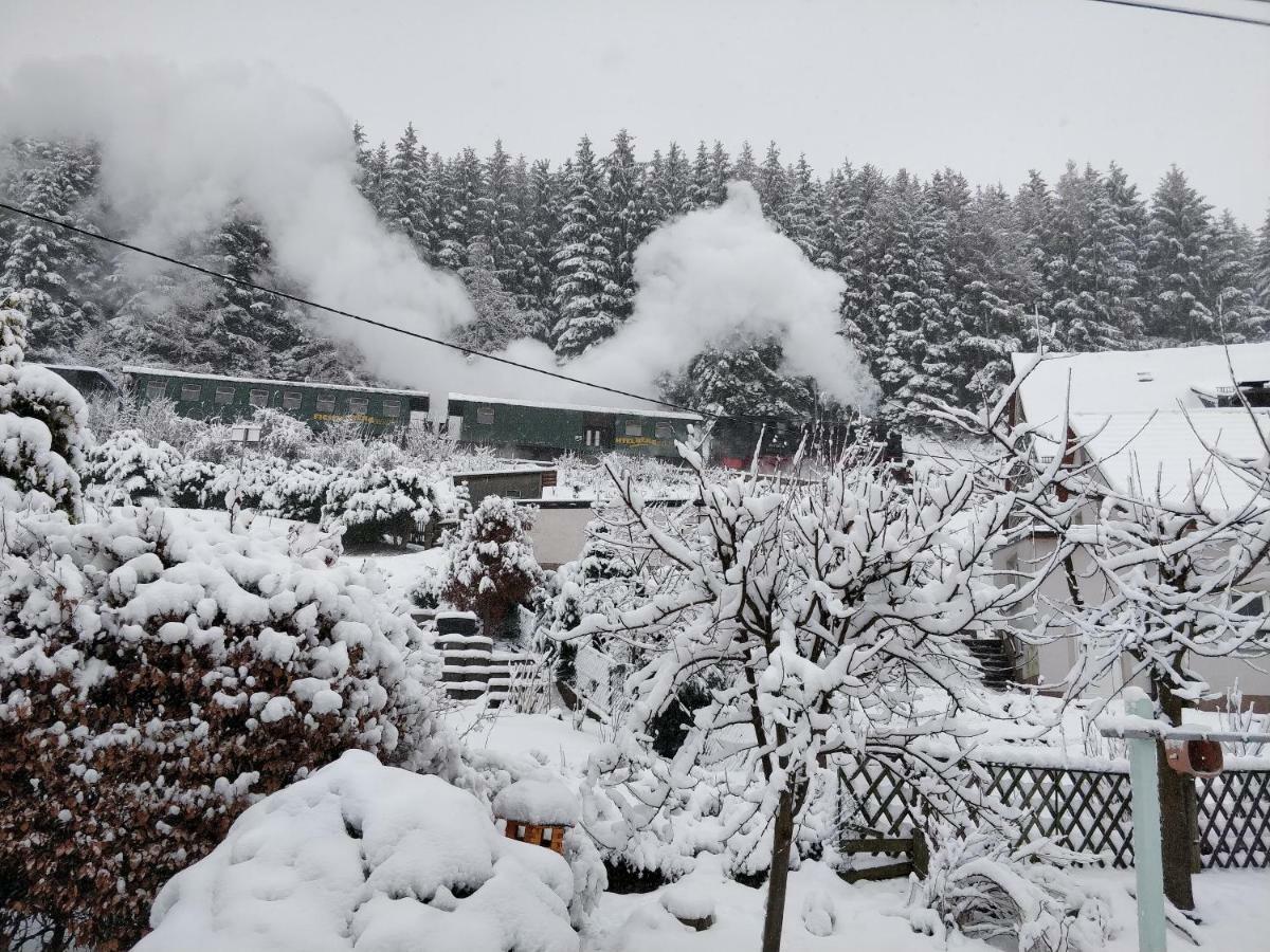 Ferienwohnung Bimmelbahn-Blick Neudorf  Buitenkant foto