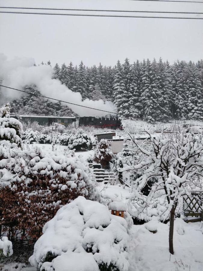 Ferienwohnung Bimmelbahn-Blick Neudorf  Buitenkant foto